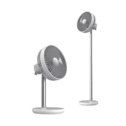 JISULIFE Table Fan life7 Oscillating Extendable Desk Fan