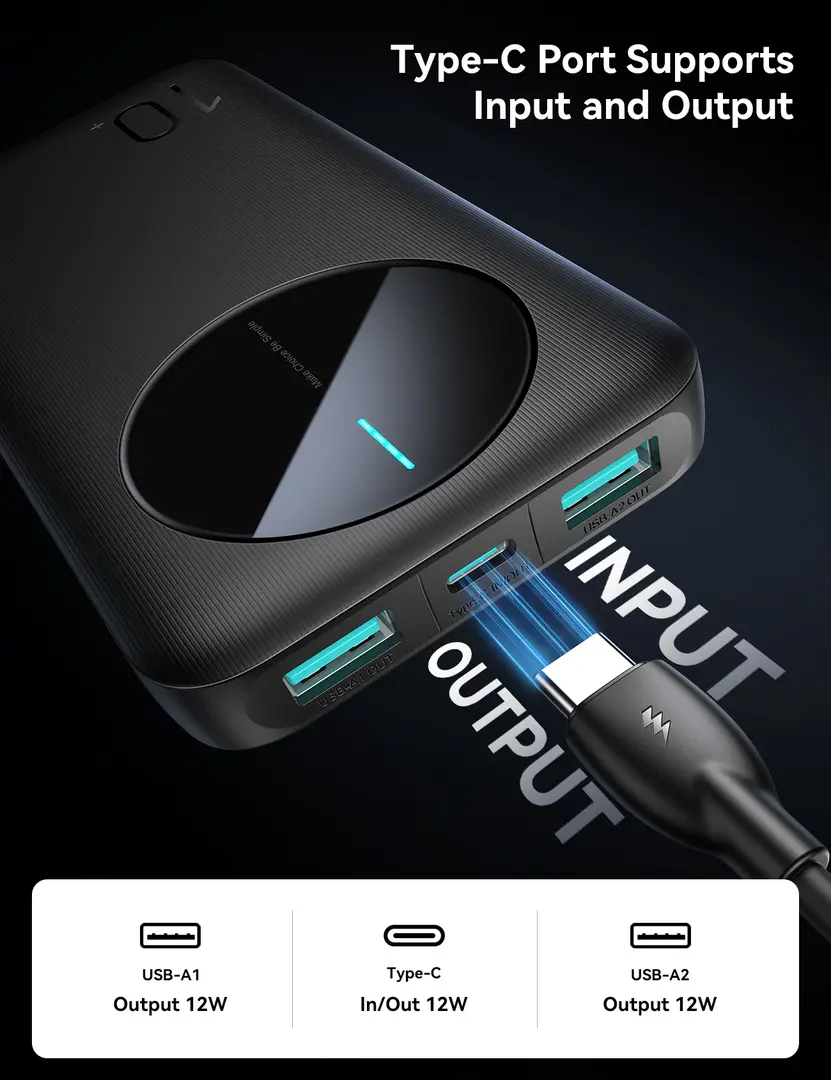 Joyroom Jr Pbf12 2 4A Led Power Bank 22 5W 10000Mah A Joyroom Jr Pbf12 2 4A Led Power Bank 22 5W 10000Mah A