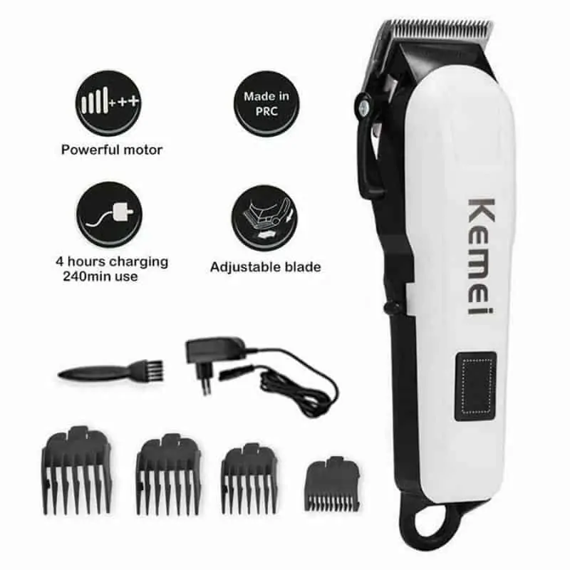 Kemei Km 809A Rechargeable Hair Clipper And Trimmer A Kemei Km 809A Rechargeable Hair Clipper And Trimmer A