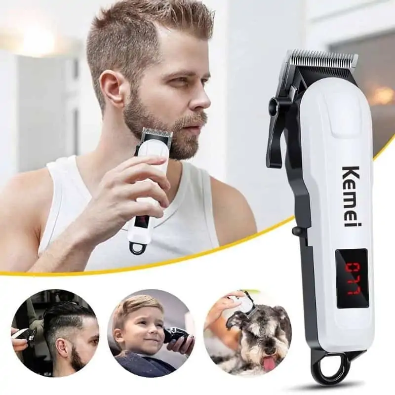 Kemei Km 809A Rechargeable Hair Clipper And Trimmer C Kemei Km 809A Rechargeable Hair Clipper And Trimmer C