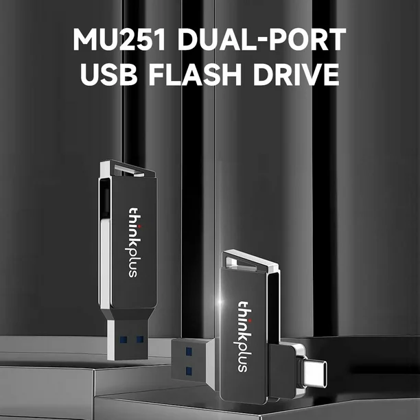 Lenovo Thinkplus Mu251 Usb 3 2 Type C Flash Drive 64Gb C