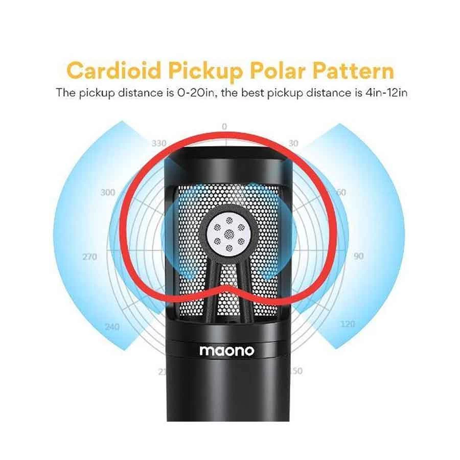 Maono Au Pm360Tr 3 5Mm Condenser Microphone A Maono Au Pm360Tr 3 5Mm Condenser Microphone A