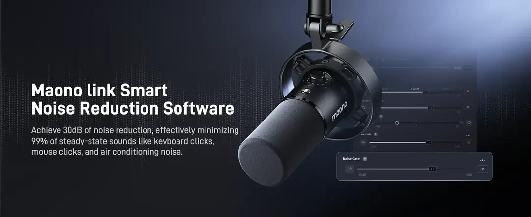 Maono Pd300X Usb Xlr Dynamic Microphone A