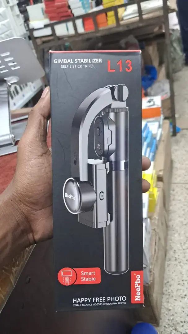 Neepho L13 3‑Axis Gimbal Stabilizer &Amp; Selfie Stick Tripod B