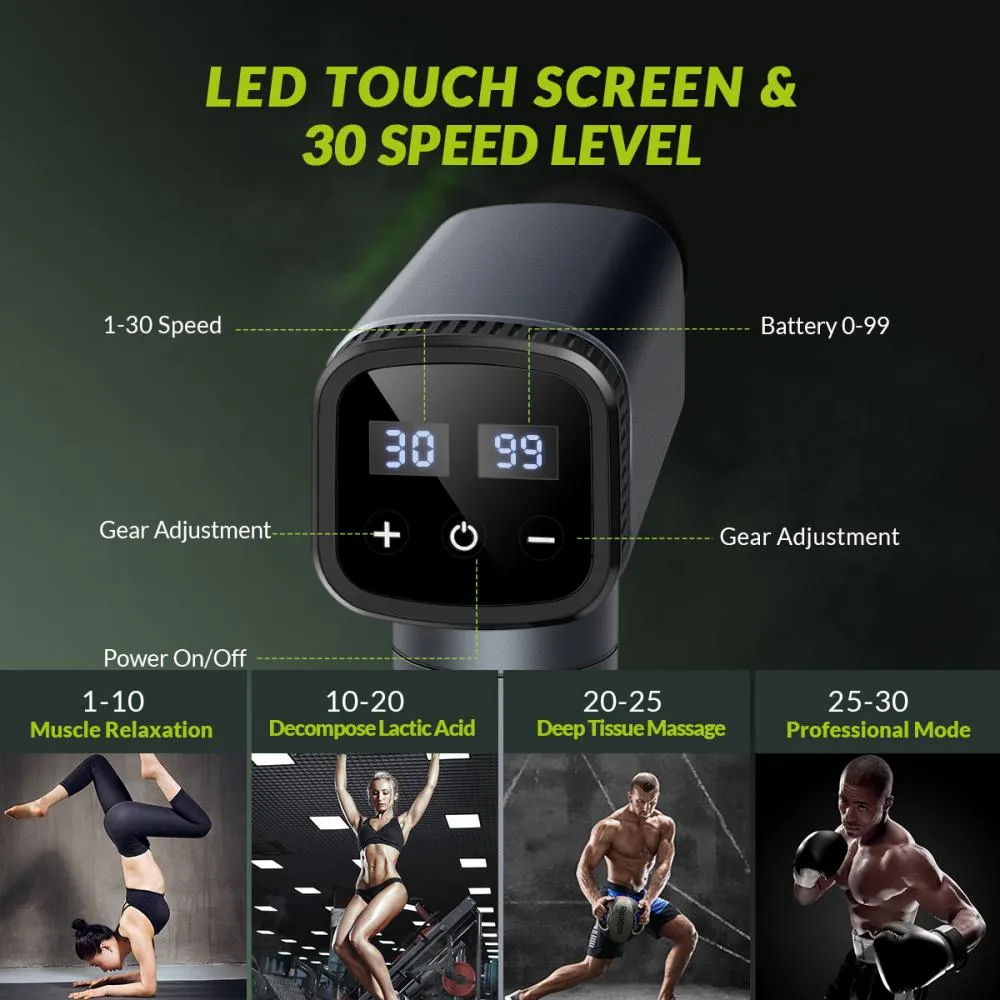 Orico Jx 703 Fascia Gun Rechargeable Muscle Massage Gun A