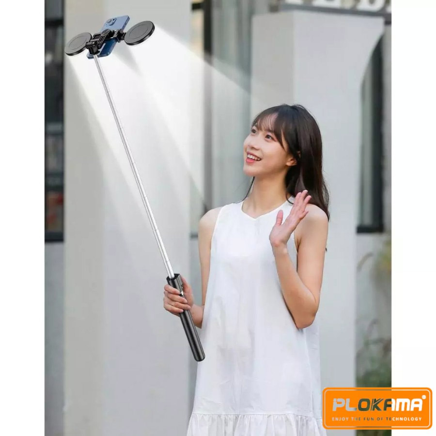 Plokama K9 Pro Double Led Selfie Stick Tripod C