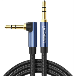 UGREEN AV112 (10688) 3.5mm Male to 3.5mm Male Cable Gold Plated Metal Case with Braid 3m
