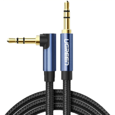 Ugreen Av112 (10688) 3 5Mm Male To 3 5Mm Male Cable Gold Plated Metal Case With Braid 3M Ugreen Av112 (10688) 3 5Mm Male To 3 5Mm Male Cable Gold Plated Metal Case With Braid 3M