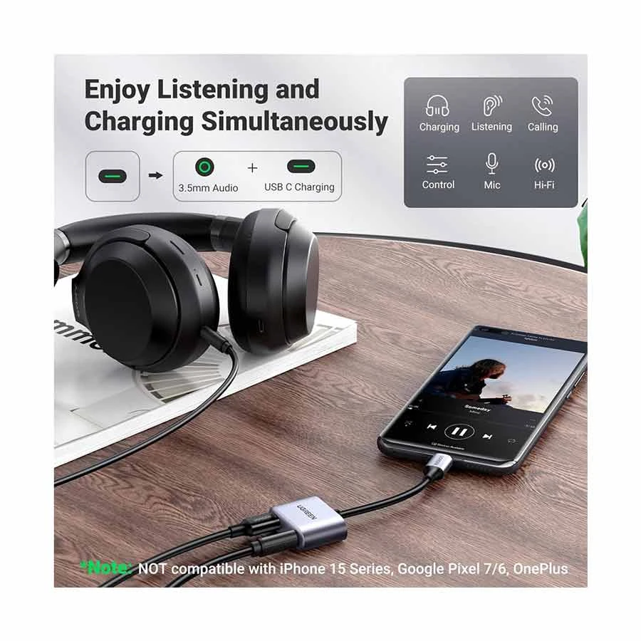 Ugreen Cm231 (60164) Usb C To 3 5Mm Audio Adapter B Ugreen Cm231 (60164) Usb C To 3 5Mm Audio Adapter B