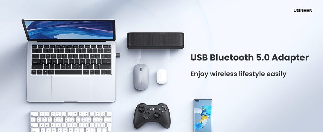 Ugreen Cm390 (80889) Usb Bluetooth 5 0 Adapter A