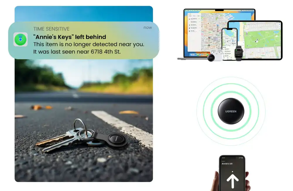 Ugreen Cm520 (60387) Smart Bluetooth Finder B Ugreen Cm520 (60387) Smart Bluetooth Finder B