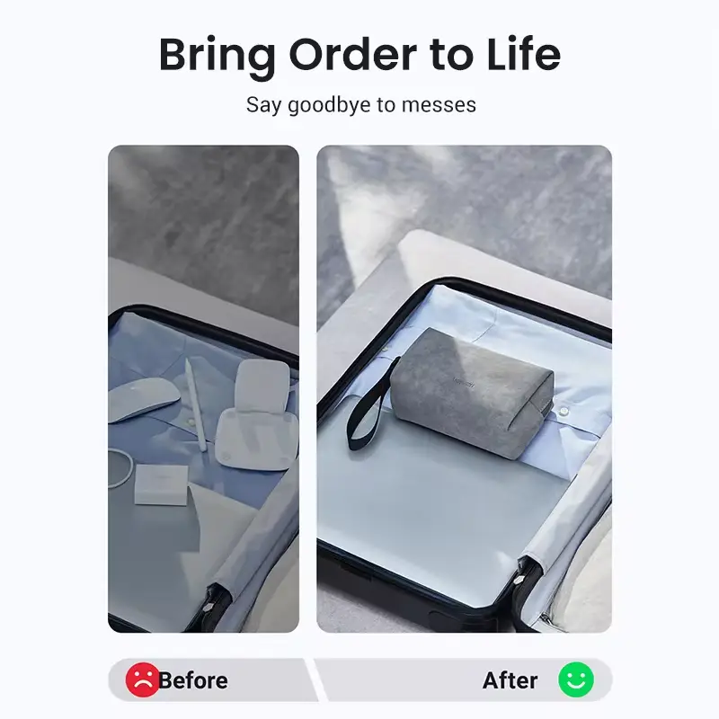 Ugreen Lp285 Electronics Accessories Storage Bag With Lanyard A