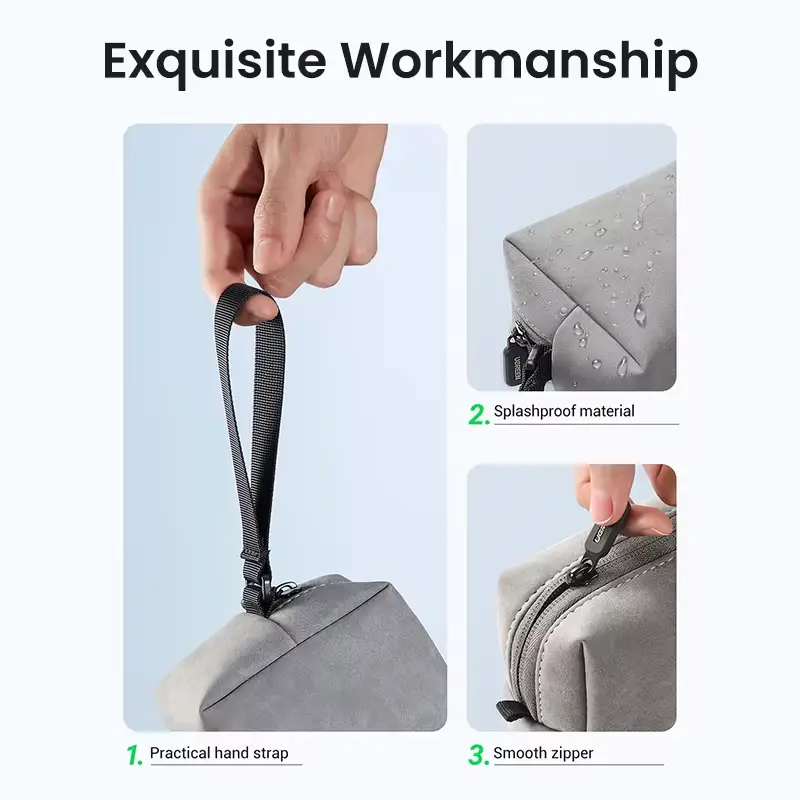 Ugreen Lp285 Electronics Accessories Storage Bag With Lanyard B