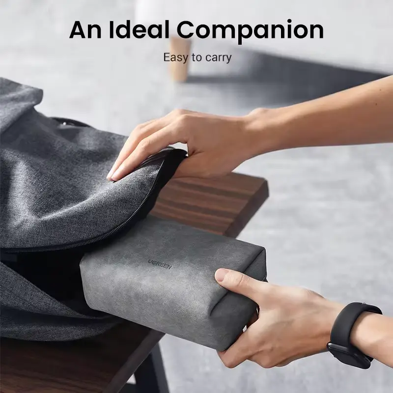 Ugreen Lp285 Electronics Accessories Storage Bag With Lanyard C