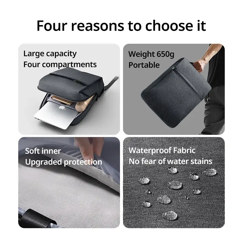 Ugreen Lp664 (90798) 15 6 Inch Laptop Backpack B02 A