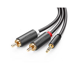 Ugreen AV102 (10512) 3.5mm Male to 2RCA Male 3 Meter Audio Cable