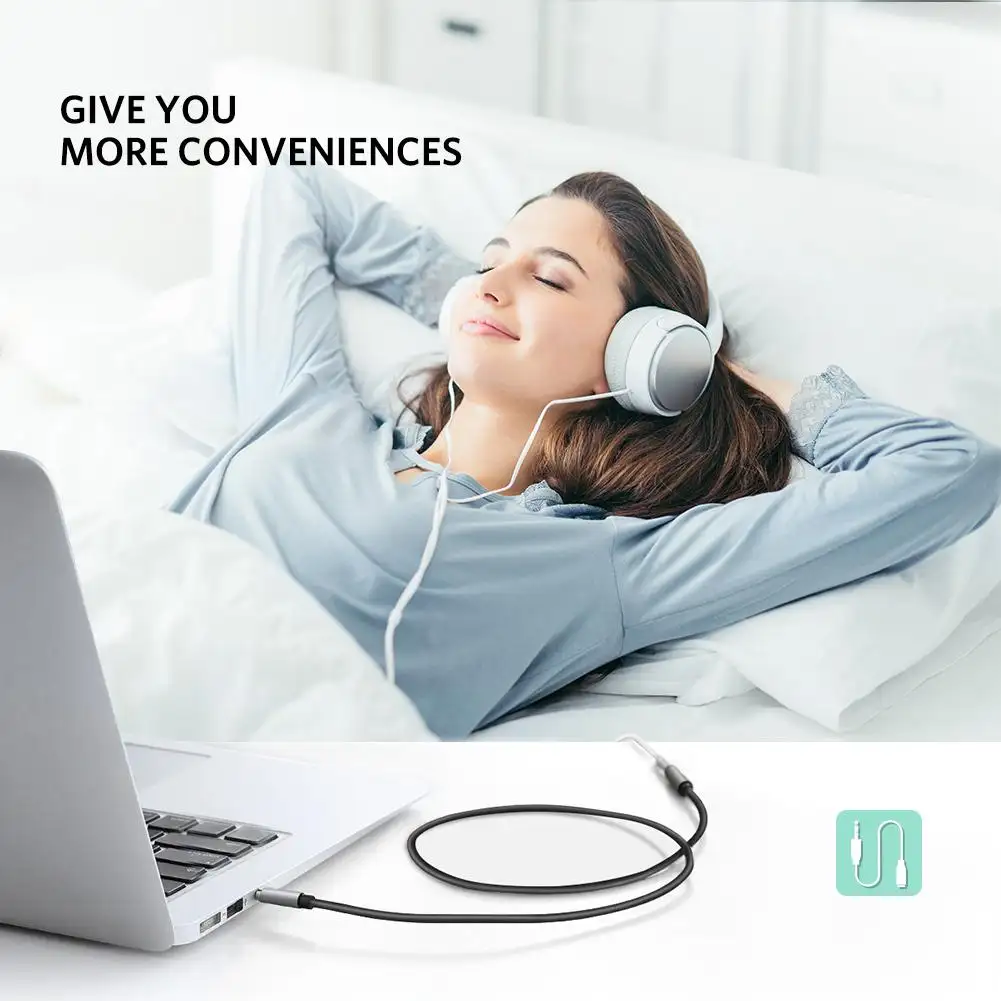 Ugreen Av118 (10595) 3 5Mm Male To Female 3 Meter Audio Extension Cable A Ugreen Av118 (10595) 3 5Mm Male To Female 3 Meter Audio Extension Cable A