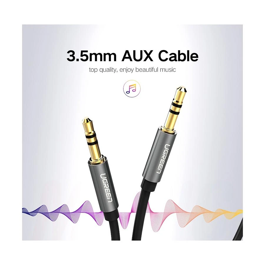 Ugreen Av119 (10737) 3 5Mm Male To Male 5 Meter Audio Cable A