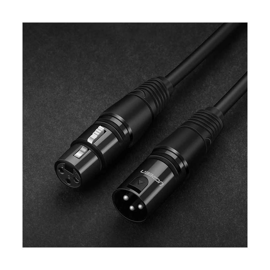 Ugreen Av130 (20714) Xlr Male To Xlr Female 10 Meter Microphone Extension Cable C Ugreen Av130 (20714) Xlr Male To Xlr Female 10 Meter Microphone Extension Cable C