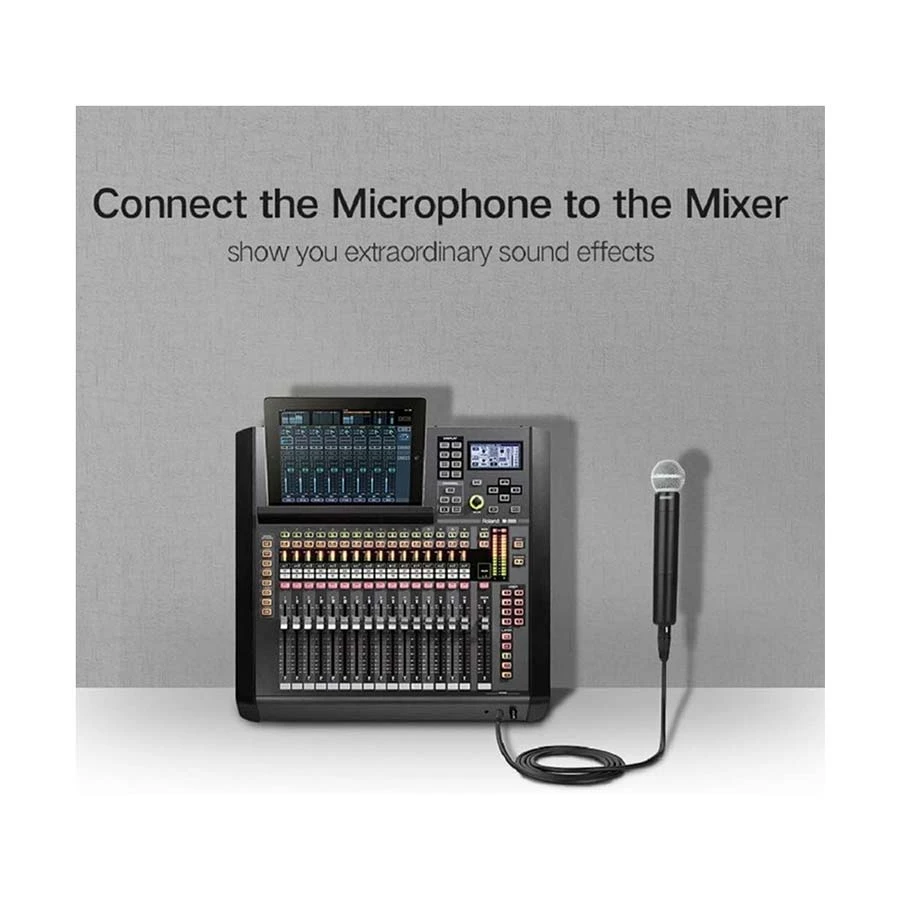 Ugreen Av131 (20720) 6 5Mm Male To Xlr Female 3 Meter Black Audio Cable C