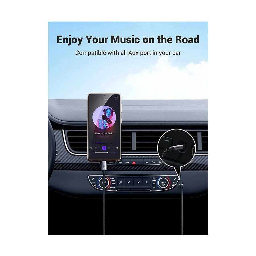 Ugreen Cm450 (20192) Usb Type C Male To 3 5Mm Male 1 Meter Audio Cable A Ugreen Cm450 (20192) Usb Type C Male To 3 5Mm Male 1 Meter Audio Cable A