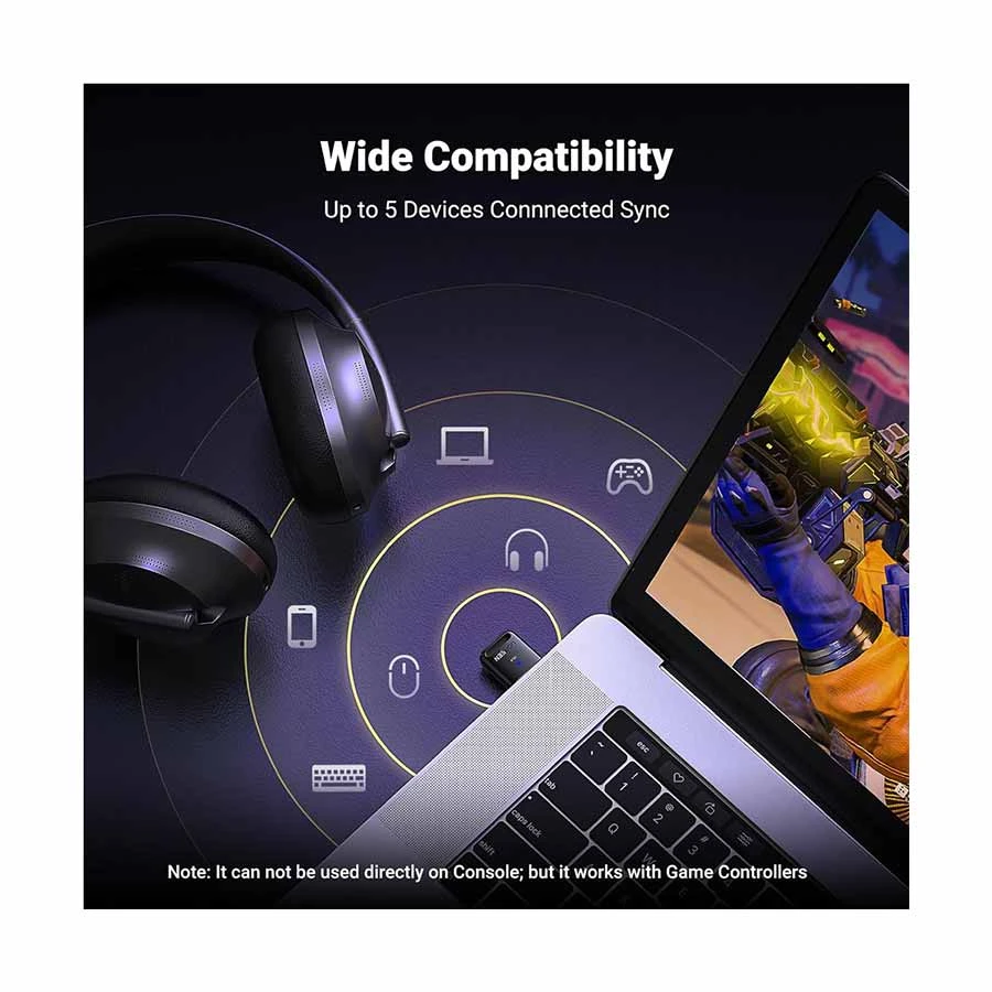 Ugreen Cm748 (35058) Usb Bluetooth 5 4 Adapter C Ugreen Cm748 (35058) Usb Bluetooth 5 4 Adapter C