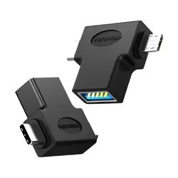 Vention CDIB0 USB Type C & Micro USB Male to USB Female Converter