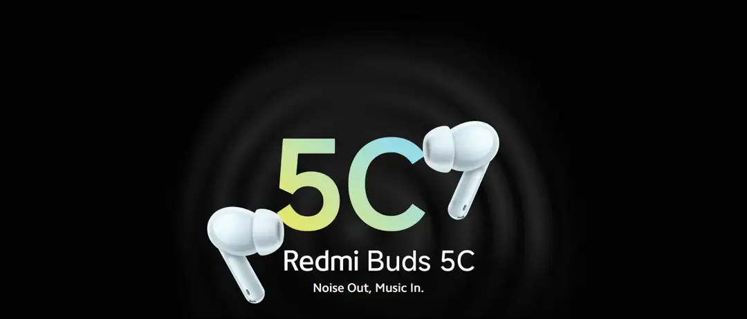 Xiaomi Redmi Buds 5C Hybrid Anc Bluetooth Earbuds A