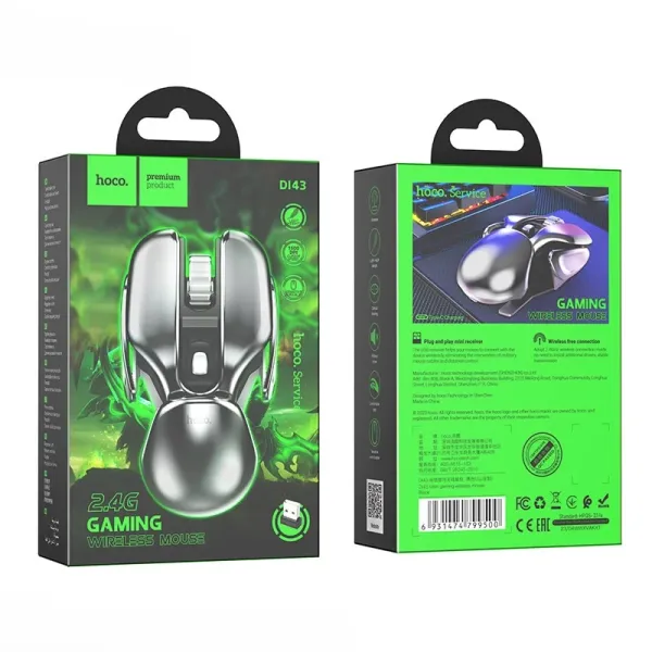 Hoco Di43 Robot 2 4G Gaming Wireless Mouse B Hoco Di43 Robot 2 4G Gaming Wireless Mouse B