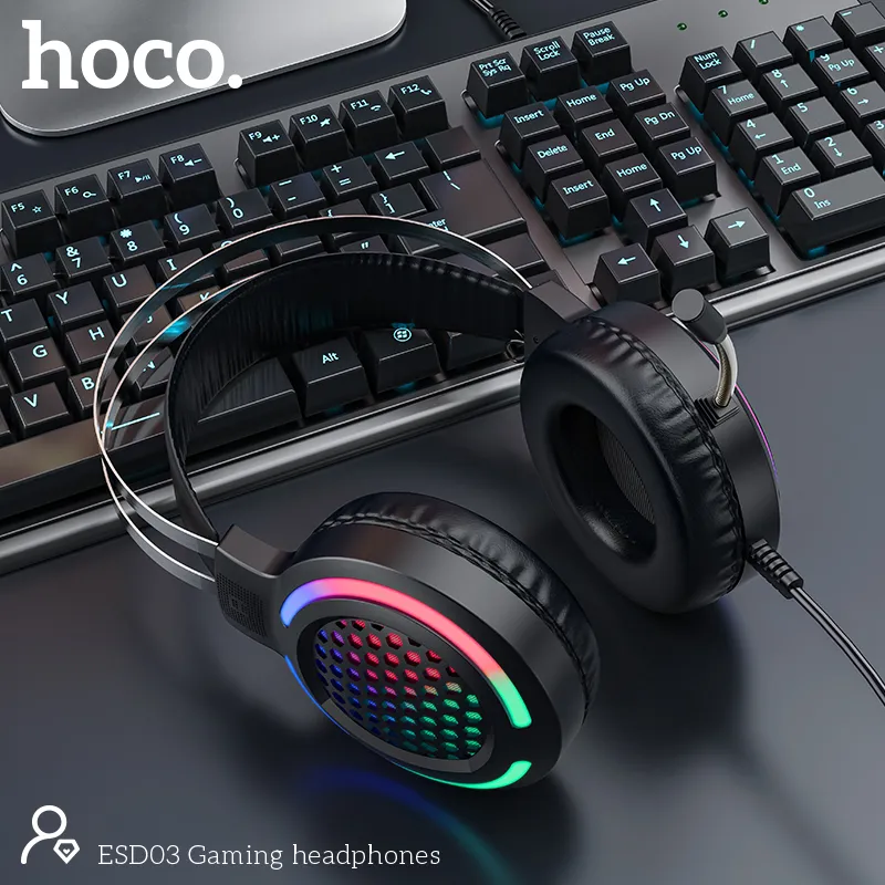 Hoco Esd03 Over Ear Gaming Headphones A