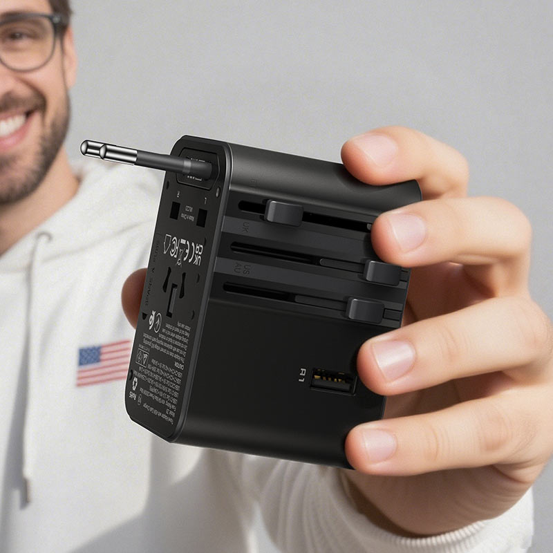 Acefast Z8 Pd45W Gan Charging Travel Adapter A