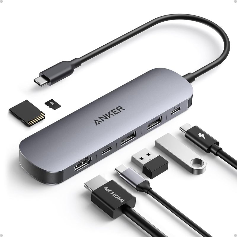 Anker A83D2 Usb C 7 In 1 Multi Port Usb Adapter Anker A83D2 Usb C 7 In 1 Multi Port Usb Adapter
