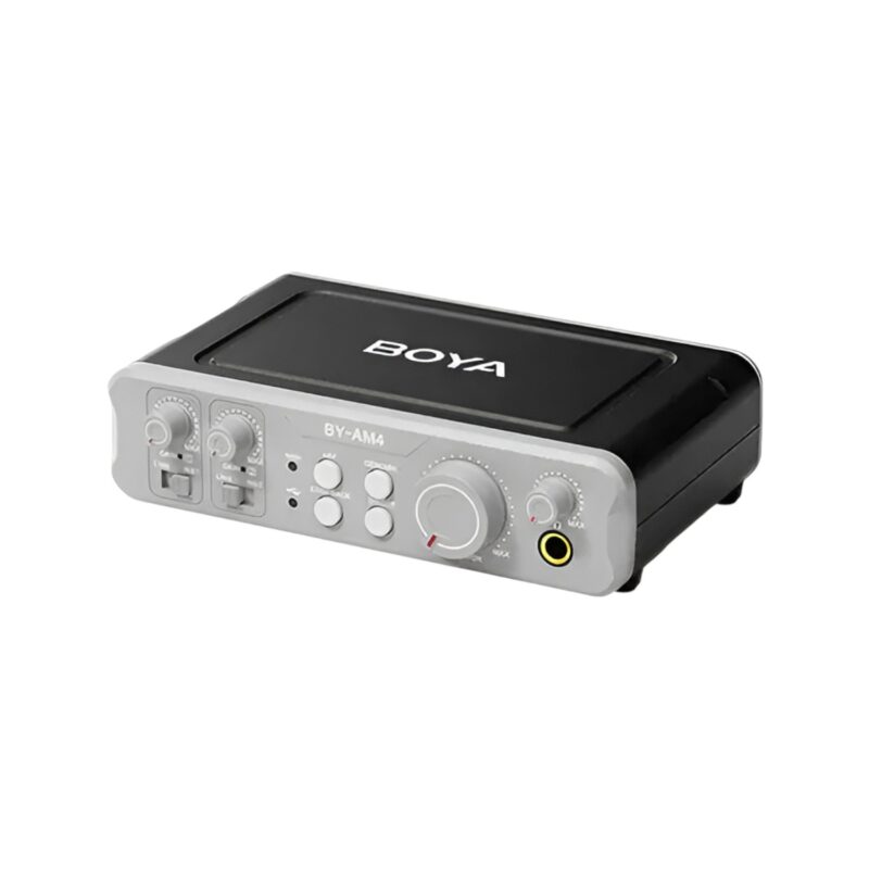 Boya By Am4 Dual Channel Audio Interface Boya By Am4 Dual Channel Audio Interface