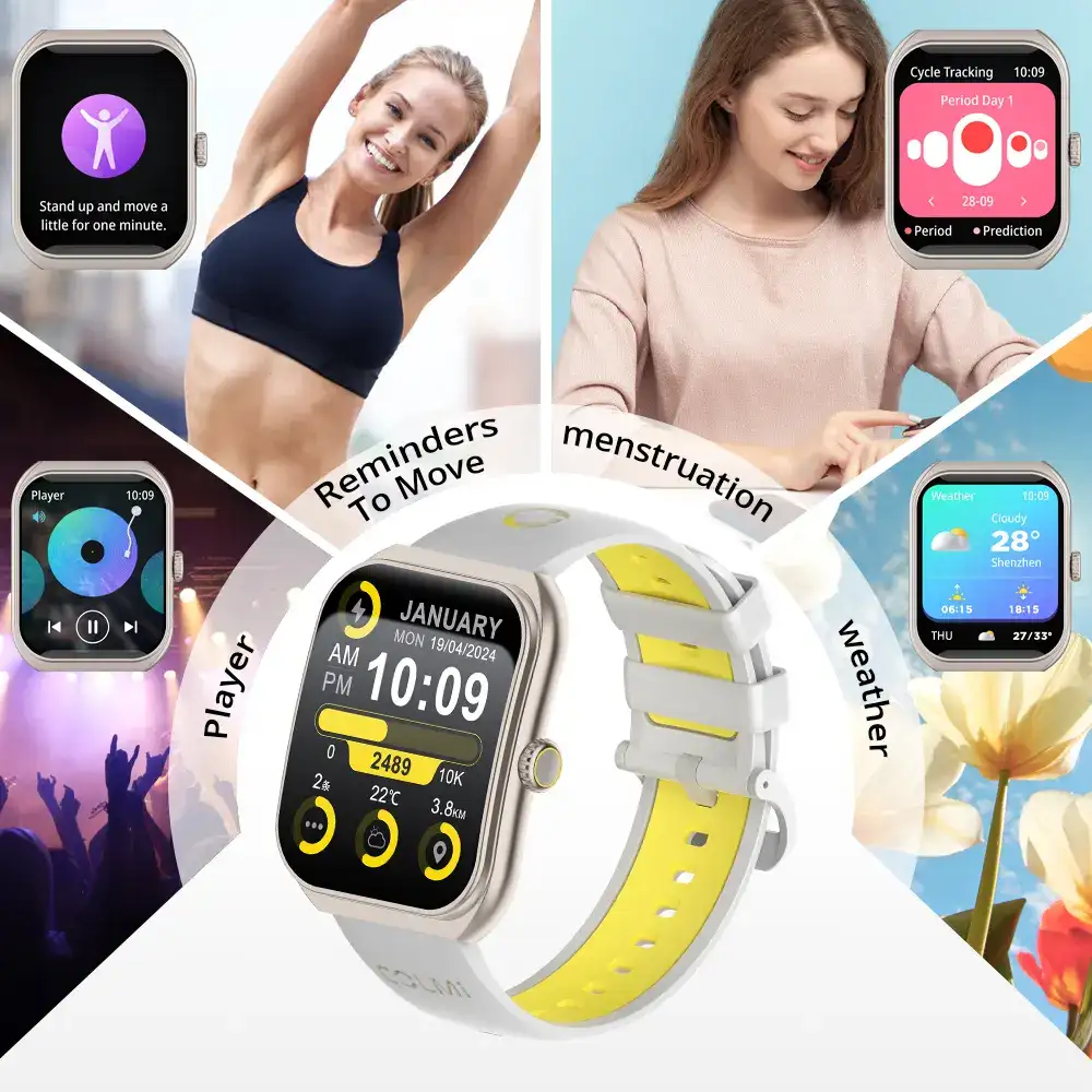 Colmi P86 Bt Calling Smartwatch B