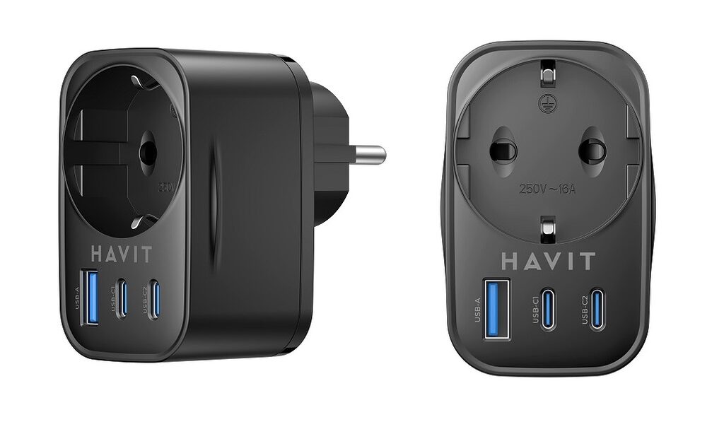 Havit Uc142 30W 4 In 1 Charger Adapter A