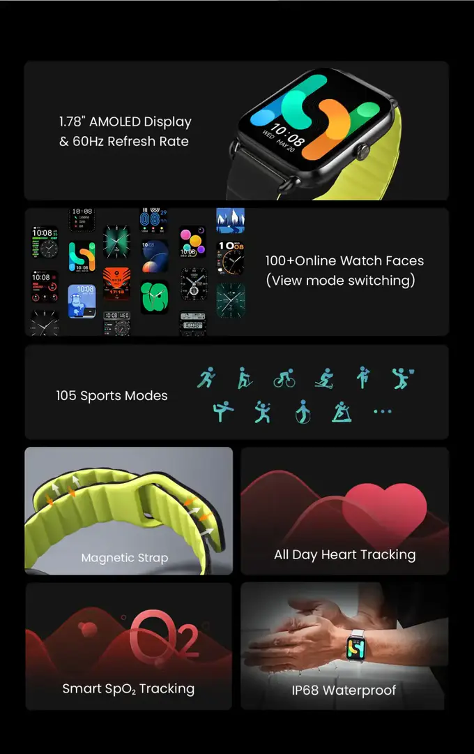 Haylou Rs4 Plus Smartwatch C