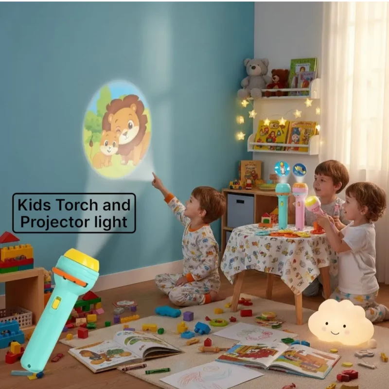Kids Torch And Projector Light B