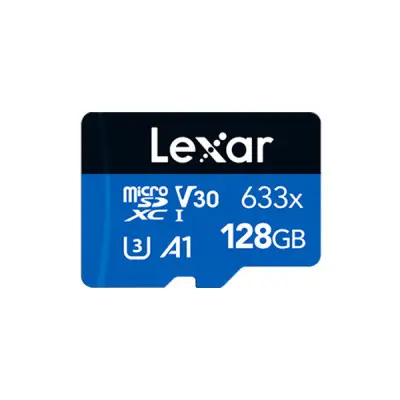Lexar High Performance 633X Micro Sd Card – 128Gb Lexar High Performance 633X Micro Sd Card – 128Gb