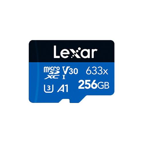 Lexar High Performance 633X Micro Sd Card – 256Gb Lexar High Performance 633X Micro Sd Card – 256Gb