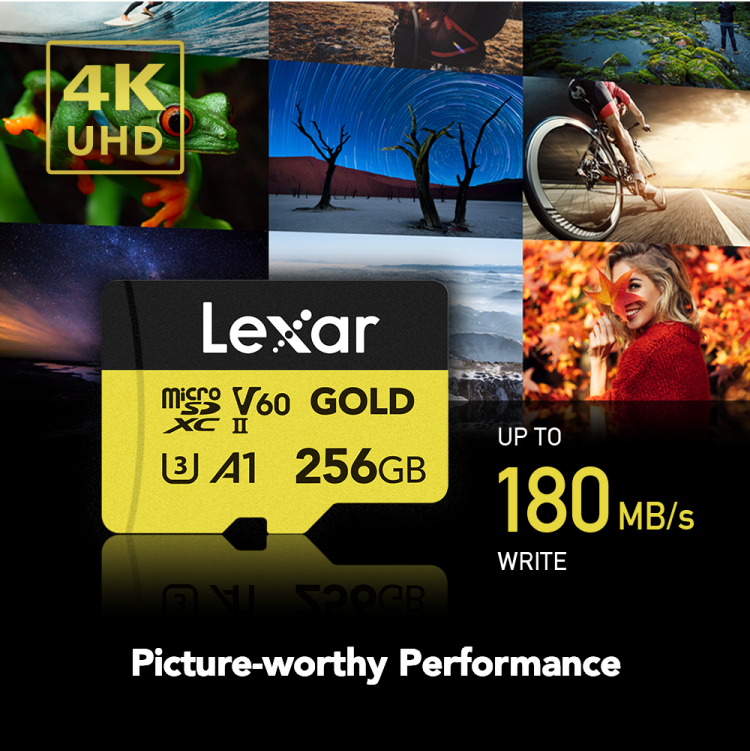 Lexar Professional Gold Microsdxc Uhs Ii Card – 256Gb Bb