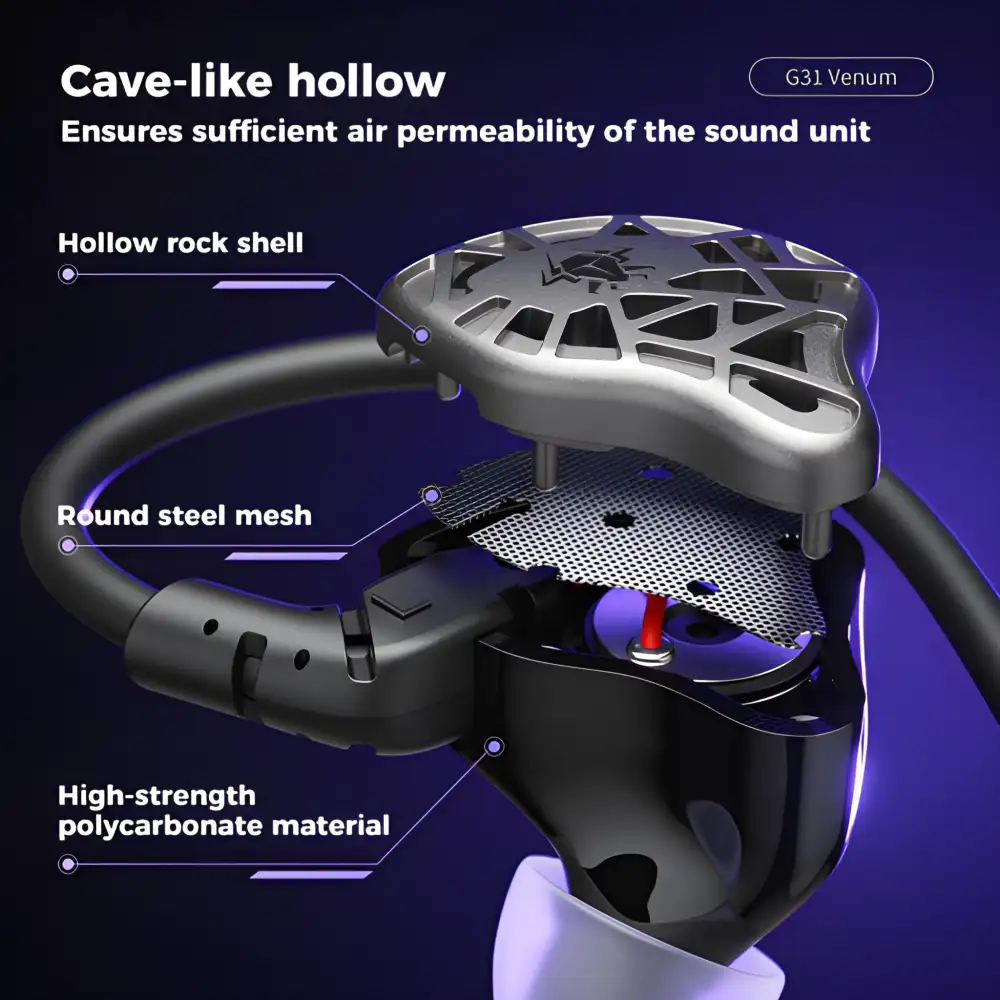 Plextone G31 Venom Gaming Headphones B