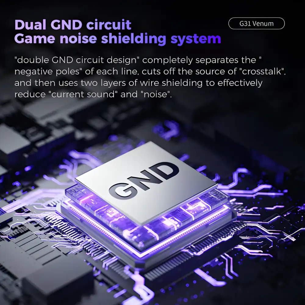 Plextone G31 Venom Gaming Headphones C