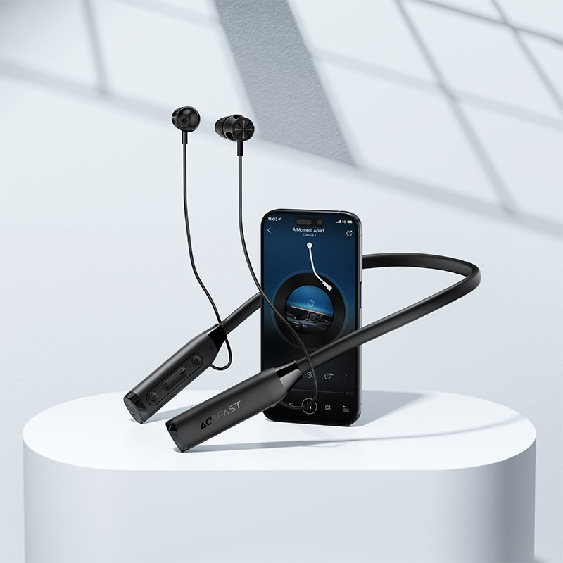 Acefast N7 Bluetooth Neckband Clear Calls Long Battery B