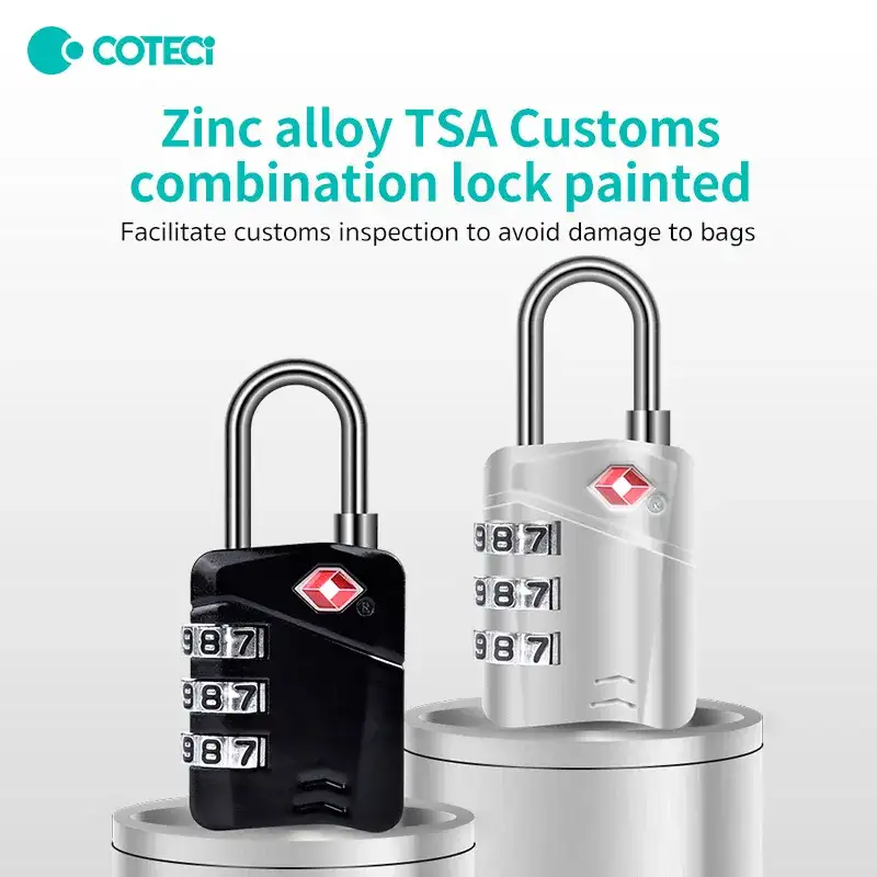 Coteci Tr 006 Tsa Customs Combination Lock A Coteci Tr 006 Tsa Customs Combination Lock A