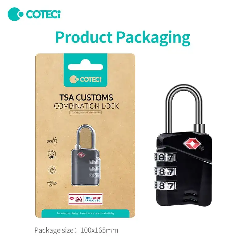 Coteci Tr 006 Tsa Customs Combination Lock C Coteci Tr 006 Tsa Customs Combination Lock C