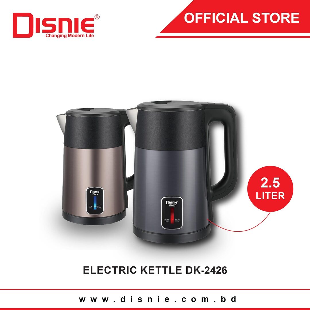 Disnie Dk 2426 Electric Kettle 2 5 Ltr A
