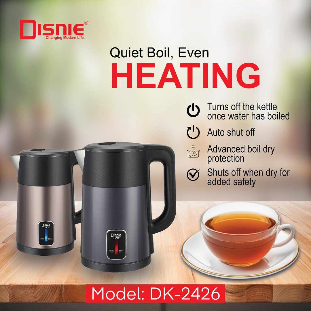 Disnie Dk 2426 Electric Kettle 2 5 Ltr B