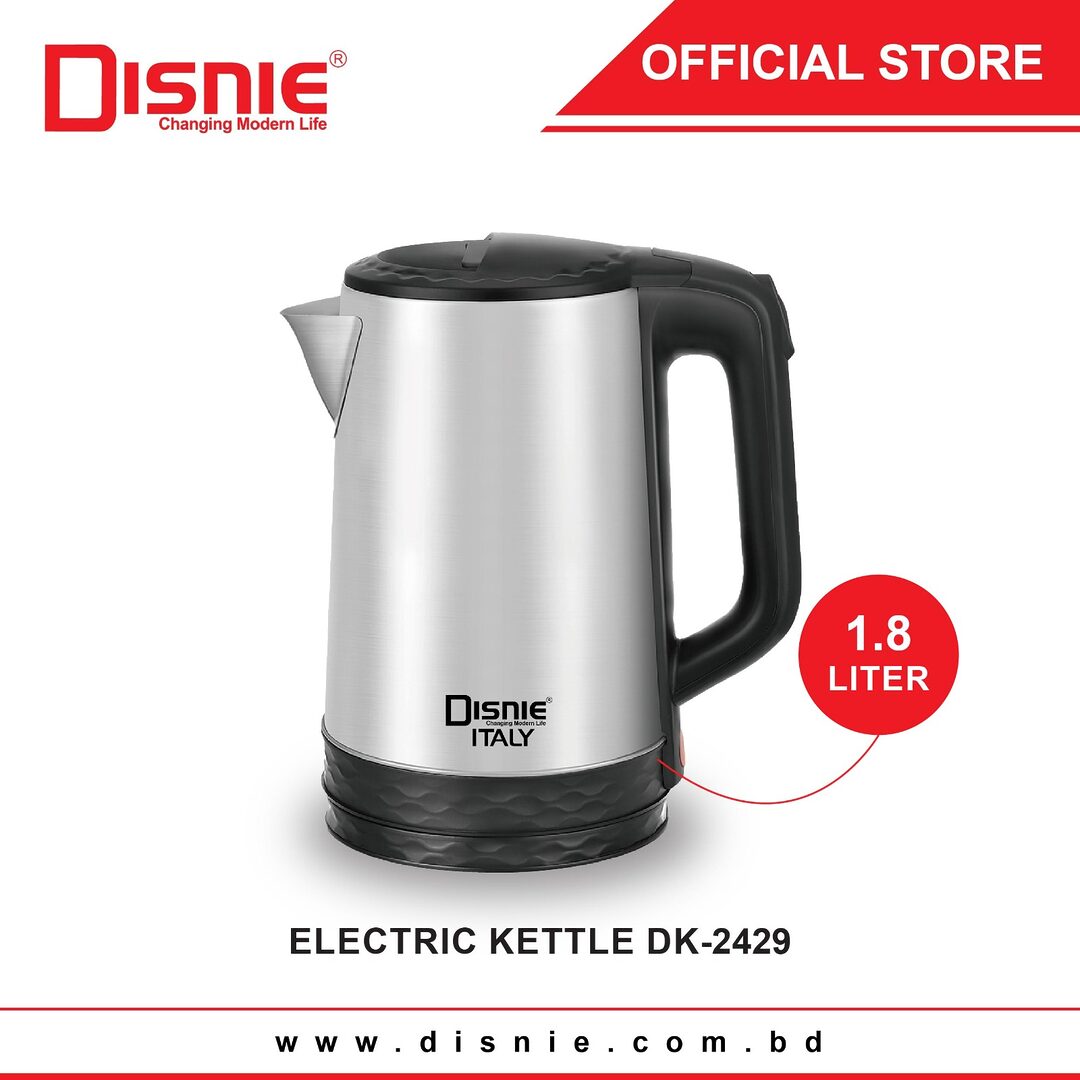 Disnie Dk 2429 Electric Kettle 1 8 Ltr A