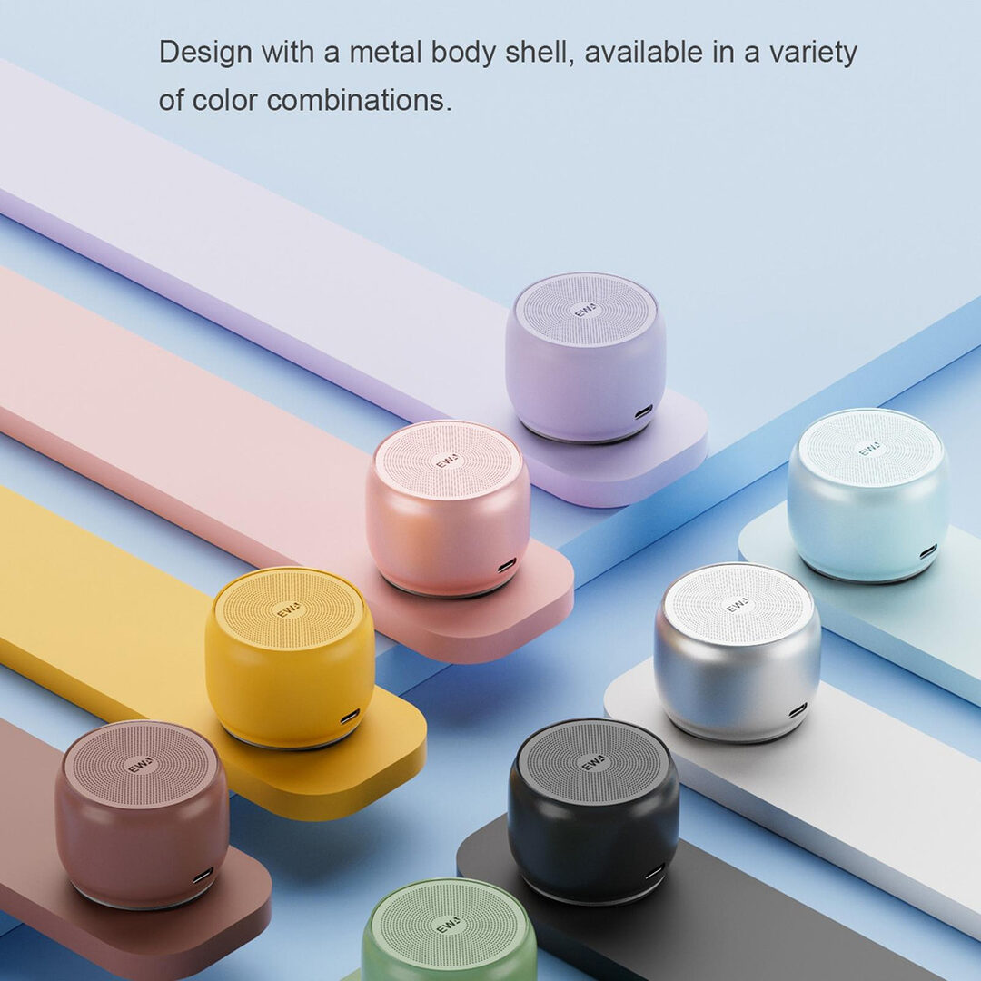 Ewa A126 Metal Mini Bluetooth Speaker A