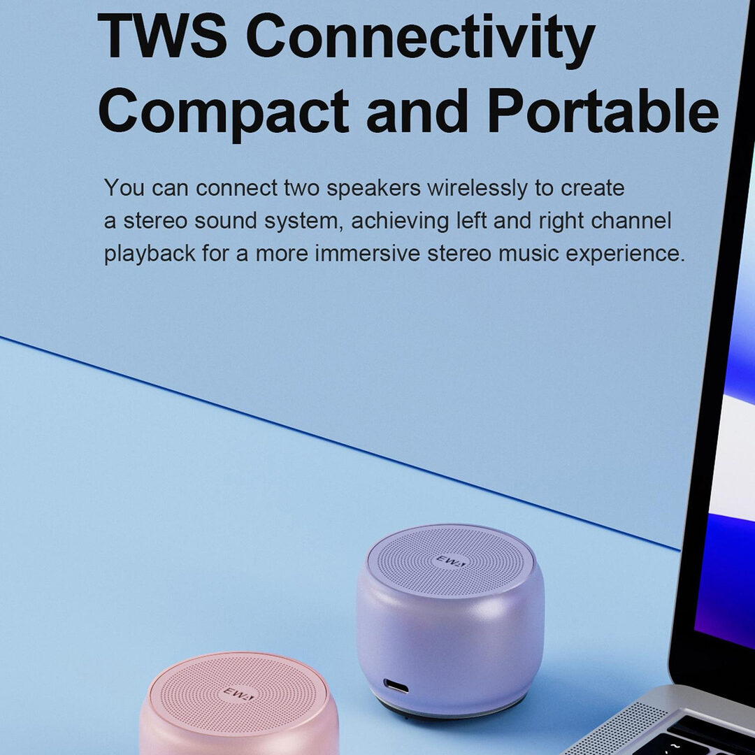 Ewa A126 Metal Mini Bluetooth Speaker C